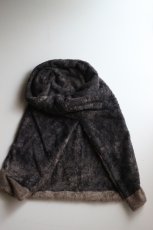 画像3: m's braque (エムズ ブラック) BOA LONG SNOOD [MISTY SUMI-BLACK] (3)