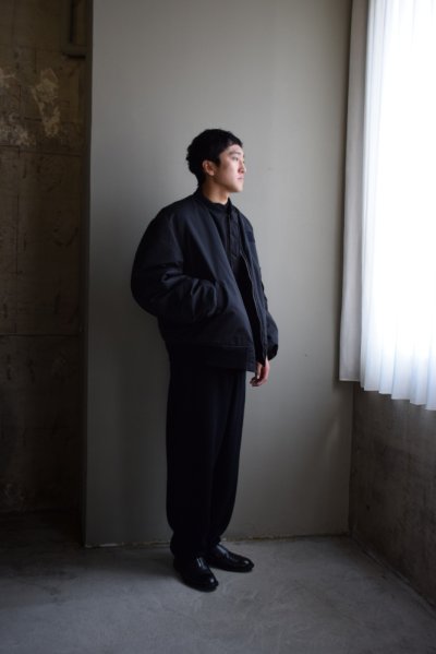 画像1: CIOTA (シオタ) MA-1 Flight Jacket  [Black]