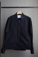 画像5: nonnotte (ノノット) Draping Bias Sleeve Blouson [Deep Black] (5)