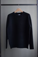 画像5: walenode (ウェルノード) Innocent YAK Shetland sweater  Limited color [BLACK] (5)