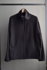 画像5: MARKAWARE (マーカウェア)  Natural Color Alpaca / FLEECE TRACK JACKET [Natural Black] (5)