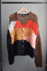 画像5: UNUSED (アンユーズド) Mohair knit cardigan US2462 [BROWN] (5)