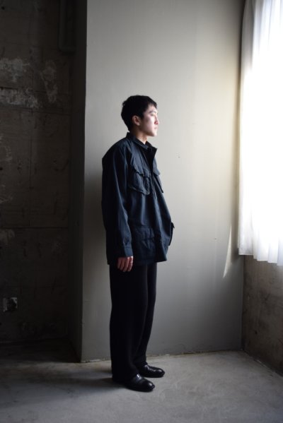 画像2: CIOTA (シオタ) Jungle Fatigue Jacket (Rip-stop / Stone Wash) [Black]