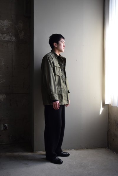 画像1: CIOTA (シオタ) Jungle Fatigue Jacket (Rip-stop / Stone Wash) [Dark Olive]