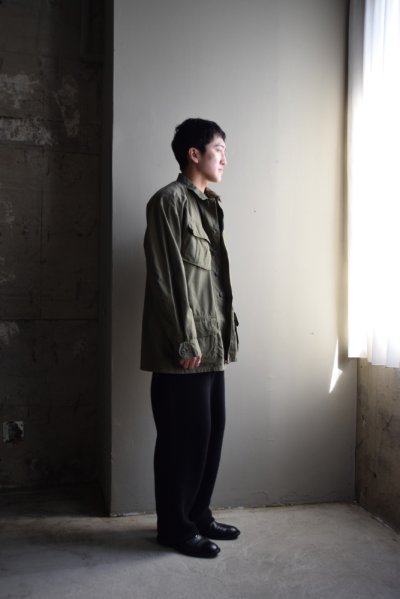 画像2: CIOTA (シオタ) Jungle Fatigue Jacket (Rip-stop / Stone Wash) [Dark Olive]