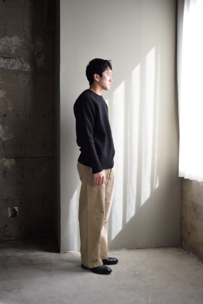 画像1: CIOTA (シオタ) Weapon Chino Cloth Pants - 43khaki- Stone Wash [Beige]