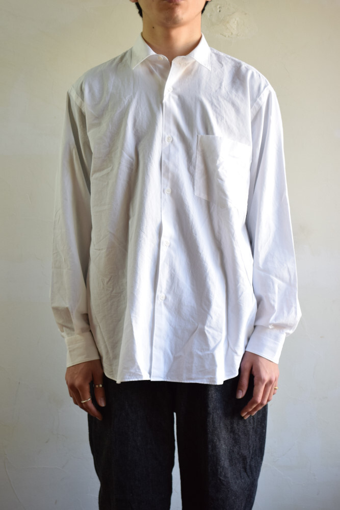 【お買得】comoli コモリシャツ　サイズ1 ホワイト