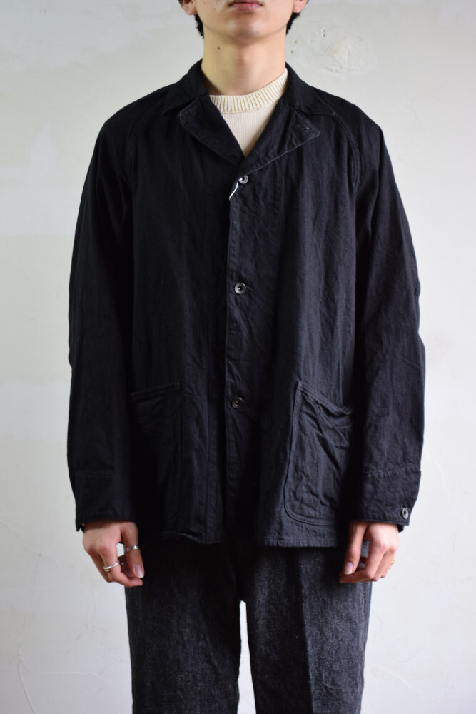 BLACKcomoli デニムワークジャケット BLACKサイズ1