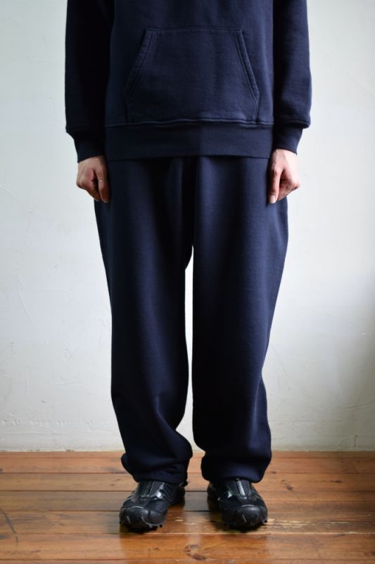 【美品】COMOLI コモリ21AW コットン吊裏毛パンツ gray size3