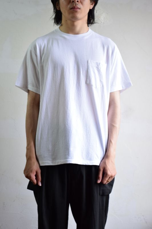 COMOLI (コモリ) SURPLUS Tシャツ [WHITE]