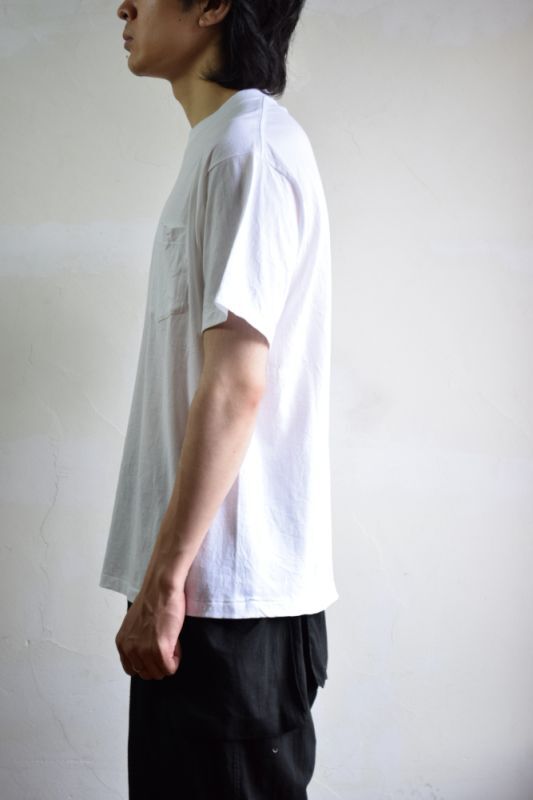 COMOLI (コモリ) SURPLUS Tシャツ [WHITE]