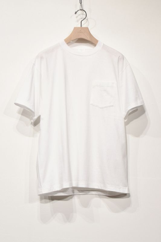 COMOLI (コモリ) SURPLUS Tシャツ [WHITE]